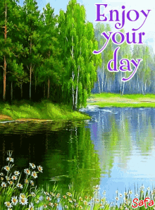 Enjoy Your Day Nature GIF - Enjoy Your Day Nature Lake GIFs