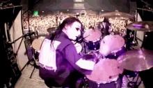 Joey Jordison Slipknot GIF - Joey Jordison Slipknot Drums GIFs