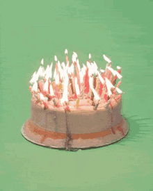 Koek GIF - Cake Birthday Cake Candles GIFs