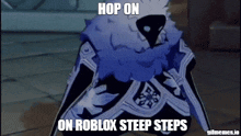 Hop On Roblox Steep Steps GIF - Hop On Roblox Steep Steps Genshin Impact GIFs