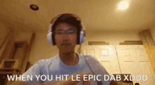 Great Dab Epic Dab GIF - Great Dab Epic Dab Le Epic Dab Xddd GIFs