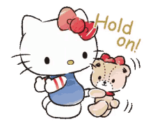 Hello Kitty Hold On GIF - Hello Kitty Hold On GIFs