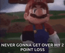 mario is taking a picture of himself in a video game while holding a cell phone .