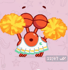 Cheerleading Crab GIF - Cheerleading Crab GIFs