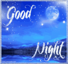 Good Night Full Moon GIF - Good Night Full Moon Star GIFs