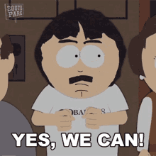 Yes We Can Randy Marsh GIF - Yes We Can Randy Marsh South Park GIFs