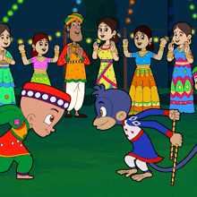 Dandiya Dance Raju GIF - Dandiya Dance Raju Jaggu GIFs