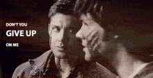 Jensen Ackles Dont You Give Up On Me GIF - Jensen Ackles Dont You Give Up On Me Dean Winchester GIFs
