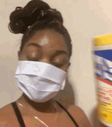 Lysol Face Mask GIF - Lysol Face Mask Disinfect GIFs