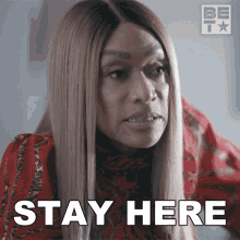 Stay Here Chantel GIF - Stay Here Chantel Haus Of Vicious GIFs