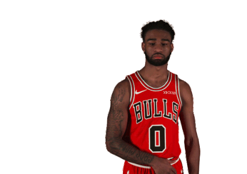 Dirt Off The Shoulder Coby White Sticker - Dirt Off The Shoulder Coby White Chicago Bulls Stickers