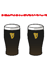 Guinness Make Mine Sticker - Guinness Make Mine Mugs Stickers