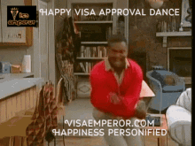 Visaapproved Happy GIF - Visaapproved Happy Dance GIFs