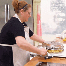 Whoops Kathy Neiman GIF - Whoops Kathy Neiman The Great Canadian Baking Show GIFs
