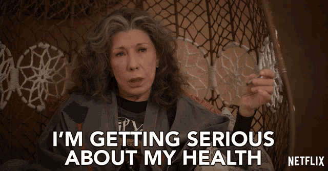 Im Getting Serious About My Health Lily Tomlin GIF - Im Getting Serious About My Health Lily Tomlin Frankie Bergstein GIFs
