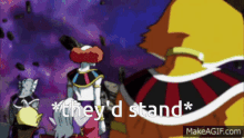 he stand