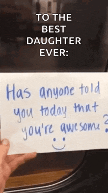 Has Anyone Told You Youre Awesome GIF - Has Anyone Told You Youre Awesome Youre Great GIFs