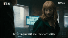 Between Me And You These Are Shitty Alicia Sierra Montes GIF - Between Me And You These Are Shitty Alicia Sierra Montes Berlin GIFs