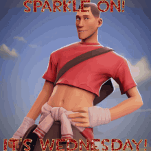 Sparkle On Its Wednesday Scout Tf2 GIF - Sparkle On Its Wednesday Scout Tf2 GIFs