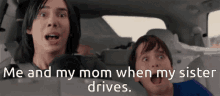 Eyes On The Road Panic GIF - Eyes On The Road Panic When My Sister Drives GIFs