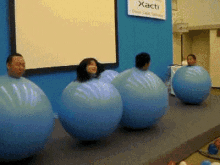 bouncing balls blue balls japanese game asian