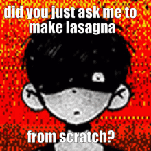 lasagna furious