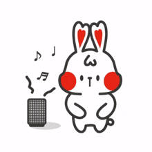 white rabbit music radio dancing