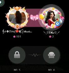 a screenshot of a video game with a lock and a chair buttons