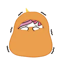 a cartoon drawing of a unicorn wrapped in a pumpkin