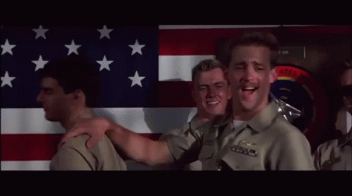 Goose Top Gun GIF - Goose Top Gun Laughing - Discover & Share GIFs