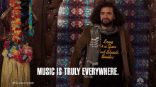 Music Is Truly Everywhere Amazed GIF - Music Is Truly Everywhere Amazed Amused GIFs