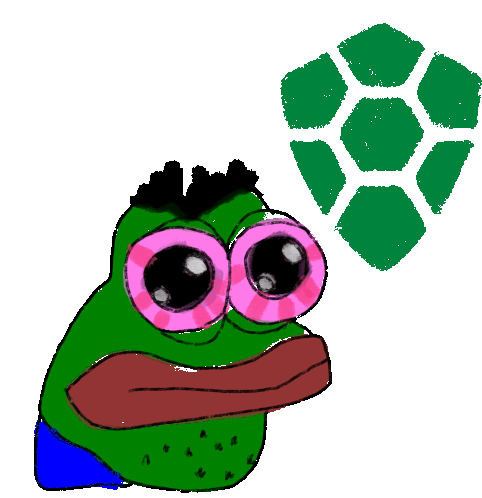 Turtlecoin Pepe Sticker - Turtlecoin Pepe Stickers