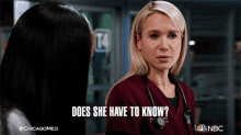 Does She Have To Know Dr Stevie Hammer GIF - Does She Have To Know Dr Stevie Hammer Chicago Med GIFs