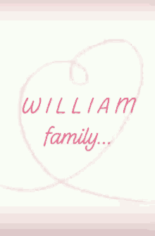 Family William Family GIF - Family William Family Heart GIFs