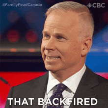 That Backfired Gerry Dee GIF - That Backfired Gerry Dee Family Feud Canada GIFs