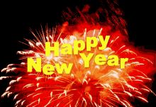 Happy New Year Fireworks GIF - Happy New Year Fireworks New Year GIFs