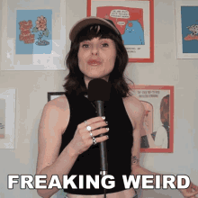Freaking Weird Tara Mooknee GIF - Freaking Weird Tara Mooknee So Weird GIFs