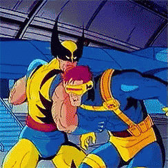 Wolverine GIF - Punch Sucker Punch Wolverine - Discover & Share GIFs