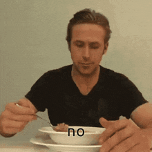 No Ryan Gosling GIF - No Ryan Gosling Cereal GIFs