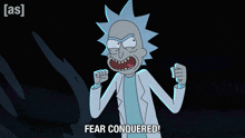 Fear Conquered Rick Sanchez GIF - Fear Conquered Rick Sanchez Rick And Morty GIFs
