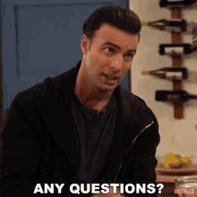 Any Questions Victor Garcia GIF - Any Questions Victor Garcia The Expanding Universe Of Ashley Garcia GIFs