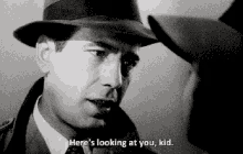 Sweet GIF - Casablanca Heres Looking At You Kid Stare GIFs