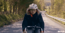 Bicycling Leah Lewis GIF - Bicycling Leah Lewis The Half Of It GIFs