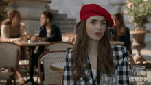 Fed Up Lily Collins GIF - Fed Up Lily Collins Emily Cooper GIFs