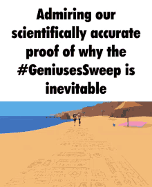Geniuses Sweep Ridonculous Race GIF
