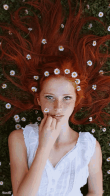 Girl Red GIF - Girl Red Hairs GIFs