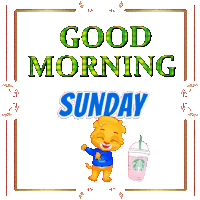 Good Morning Sunday Sticker - Good Morning Sunday Stickers