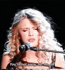 Taylor Swift Youre Not Sorry GIF