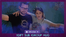 Dechart Games Bryan Amelia Gift Sub Group Hug GIF - Dechart Games Bryan Amelia Gift Sub Group Hug GIFs