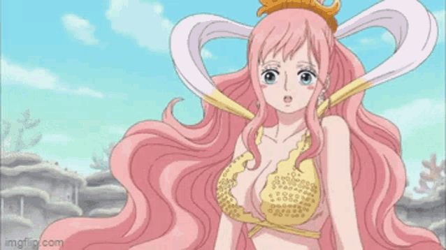 One Piece Shirahoshi GIF One Piece Shirahoshi Mermaid Discover Share GIFs